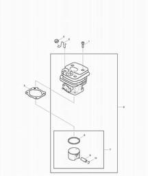 Makita DCS4300I spare parts