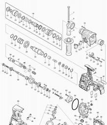Makita DHR264 spare parts