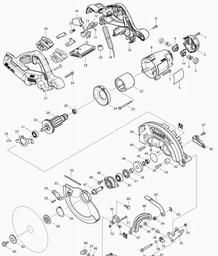 Makita DHS710 spare parts