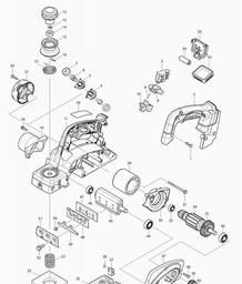 Makita DKP180 spare parts