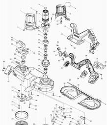 Makita DPB181 spare parts