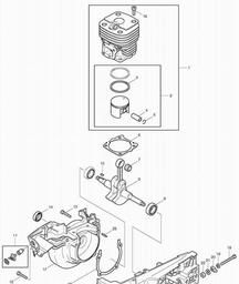 Makita DPC7000 spare parts