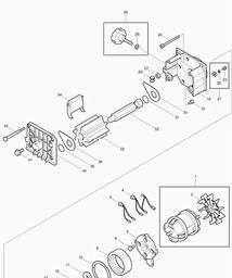 Makita DSH2101 spare parts