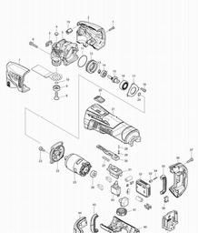 Makita DTM50 spare parts