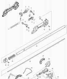 Makita DUR362L spare parts