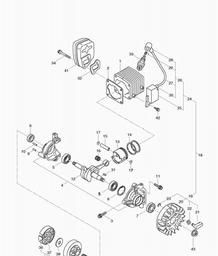 Makita EA3100T spare parts
