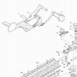 Makita EH7500S spare parts