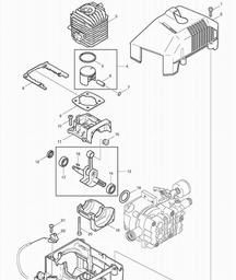 Makita EHW120 spare parts
