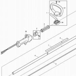 Makita EM2651LH spare parts