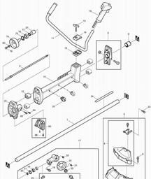 Makita EM4340L spare parts