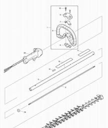 Makita EN5950SH spare parts