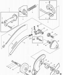 Makita ETR2500 spare parts