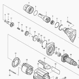 Makita FS4300 spare parts