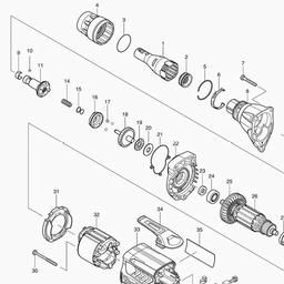 Makita FS6300 spare parts
