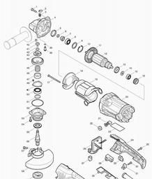 Makita GA5021C spare parts