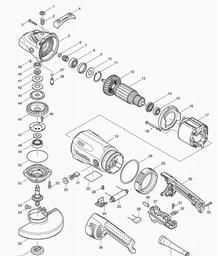 Makita GA7040S spare parts