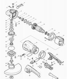 Makita GA9040S spare parts