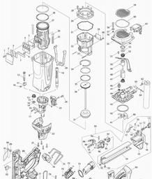Makita GN420C spare parts