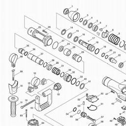 Makita HM0860C spare parts