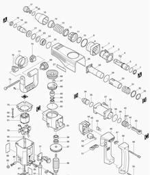 Makita HM1100C spare parts