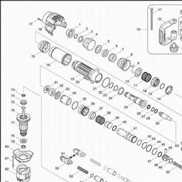 Makita HM1111C spare parts
