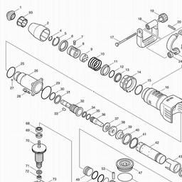 Makita HM1202C spare parts