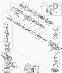 Makita HM1203C spare parts