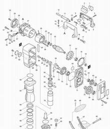 Makita HM1303B spare parts