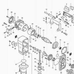 Makita HM1303 spare parts