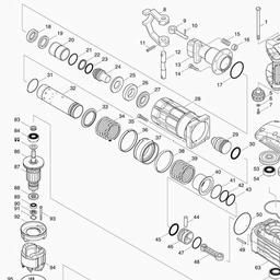 Makita HM1317CB spare parts