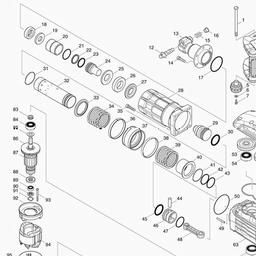 Makita HM1317C spare parts