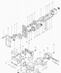 Makita HM1400 spare parts