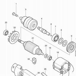Makita HP1300S spare parts