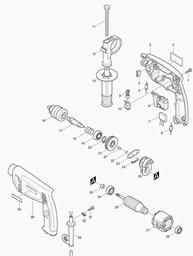 Makita HP1500 spare parts