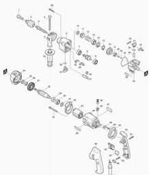 Makita HP2030 spare parts