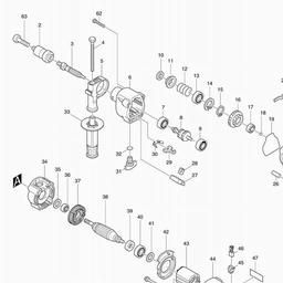 Makita HP2031 spare parts