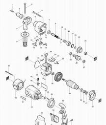 Makita HP2033 spare parts