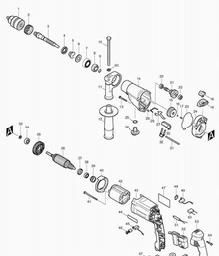 Makita HP2050F spare parts
