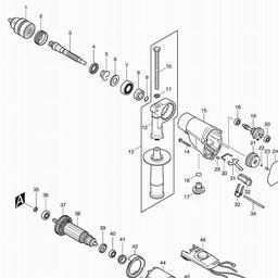 Makita HP2070 spare parts