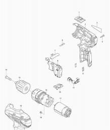 Makita HP330D spare parts