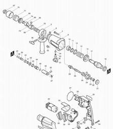 Makita HR160D spare parts
