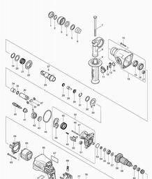 Makita HR1830 spare parts