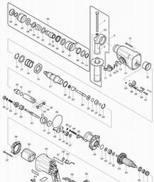 Makita HR2450T spare parts