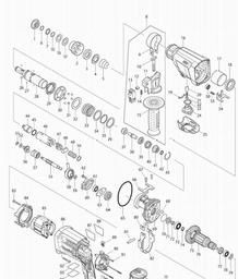 Makita HR2611F spare parts