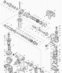 Makita HR2811F spare parts