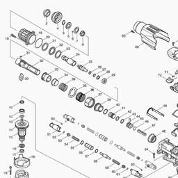 Makita HR3210C spare parts