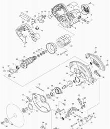 Makita HS7100 spare parts