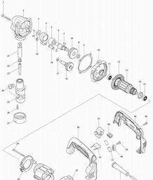Makita JN3201 spare parts