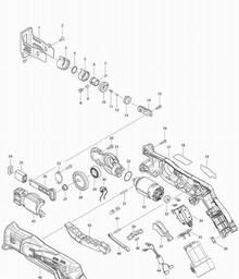 Makita JR100D spare parts