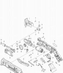 Makita JR102D spare parts